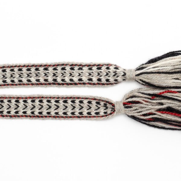 Peipuscraft lace master Karin Otsus braided belt.